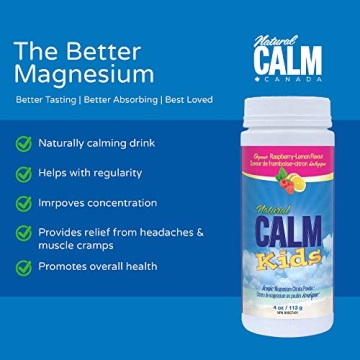 Natural Vitality Kids Calm Magnesium Citrate Powder 113 GR