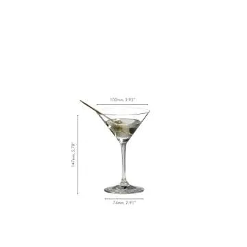 Elegant Riedel Martini Glasses for Classic Cocktail Lovers