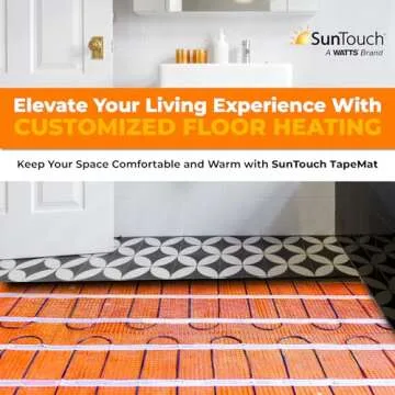 SunTouch Electric Floor Heating Mat - Customizable & Easy Install