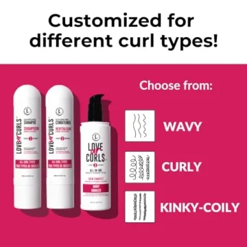 Love Ur Curls 3-Step Hair Care Set for Defined Waves