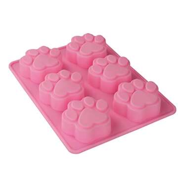 Versatile WARMBUY Silicone Molds for Dog Treats and More