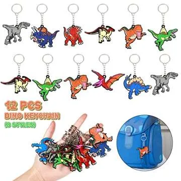 Golray Dinosaur Party Favors - 48pcs Fun Kits for Kids