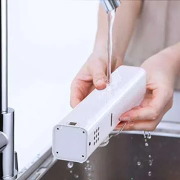 FEBOTE SV238A Sous Vide Cooker Immersion Circulator, Fast Heating Meat Cooking (1000W), Accurate Temperature Control, 0-99 Hours Timer, Free Vacuum Seal Bags, L, white