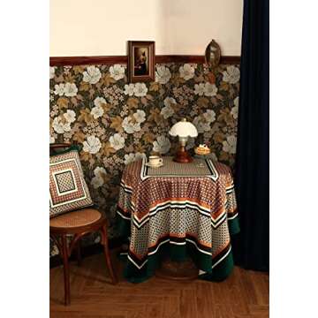 Idomural Peel and Stick Wallpaper - Dark Floral - Removable & Renter Friendly