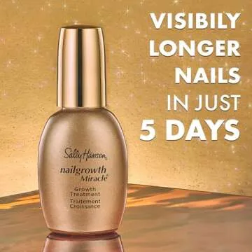 Sally Hans- Nailgrowth Miracle Clear, 0.45 Fl Oz, 0.45 Oz
