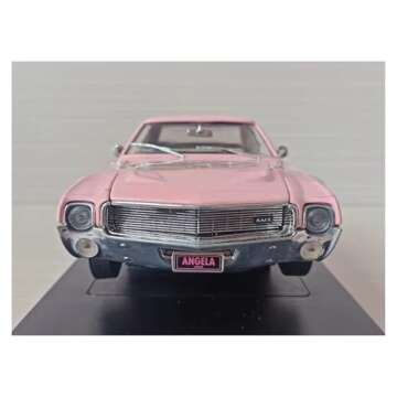 OIMOLO Scale Car Models for AMC AMX 1969 1:18 Alloy Car Model Adult Collector's Edition Classic Vehicles Pre-Built Model Vehicles