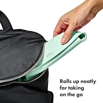 OXO Tot Roll-Up Bib - 2 Pack - Drizzle and Opal