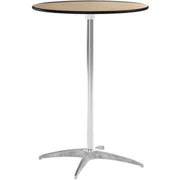 Flash Furniture Lars 30'' Cocktail Table - Adjustable Heights