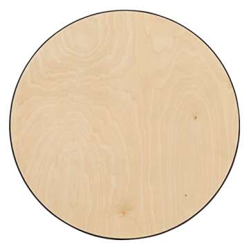 Flash Furniture Lars 30'' Cocktail Table - Adjustable Heights