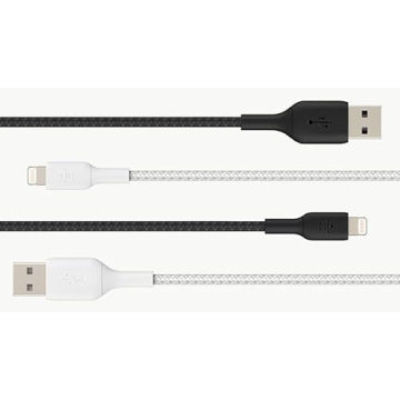 Durable Belkin BoostCharge Braided Lightning Cable 3.3ft