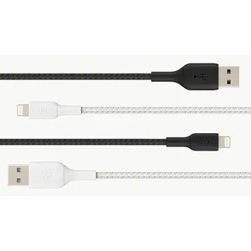 Durable Belkin BoostCharge Braided Lightning Cable 3.3ft