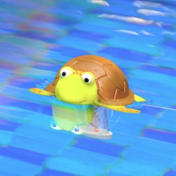 XY-WQ Floating Pool Thermometer, Large Size Easy Read for Water Temperature with String - Swimming P...