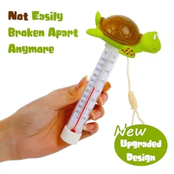 XY-WQ Floating Turtle Pool Thermometer for Accurate Temp Reading