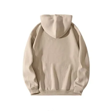 Floerns Men's Lightweight Graphic Hoodie with Pockets