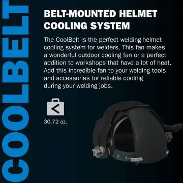 Welding Helmet Cooling System - CoolBelt