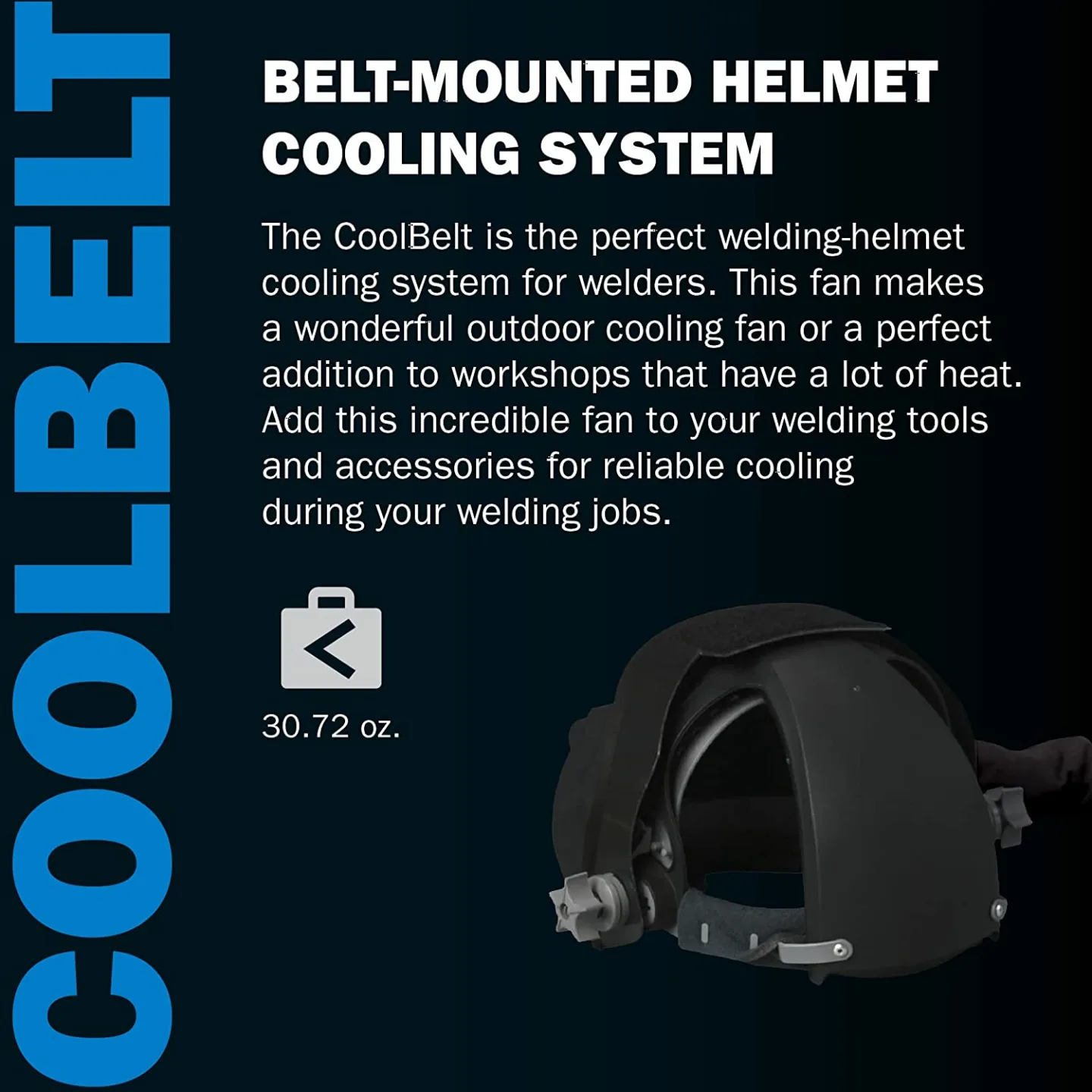 Welding Helmet Cooling System - CoolBelt