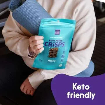 People's Choice Beef Jerky Crisps - Protein Packed & Guilt Free