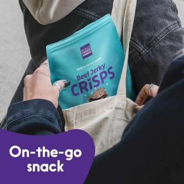 People's Choice Beef Jerky Crisps - Protein Packed & Guilt Free