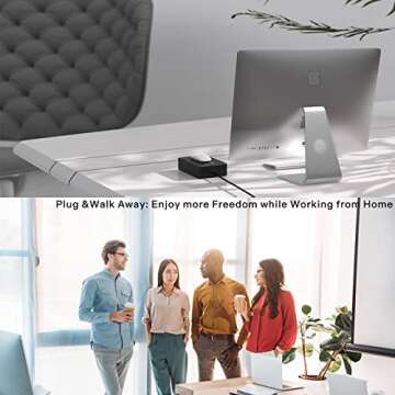 Stageek Mouse Jiggler, Mechanical 100% Undetectable by IT, Mouse Mover with On/Off Switch, Simulates Mouse Movement and Prevents Computer from Going into Sleep, No Software Needed, Plug &Play