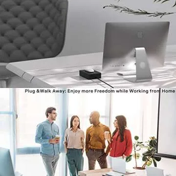 Stageek Mouse Jiggler, Mechanical 100% Undetectable by IT, Mouse Mover with On/Off Switch, Simulates Mouse Movement and Prevents Computer from Going into Sleep, No Software Needed, Plug &Play