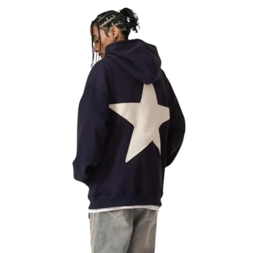 Aelfric Eden Y2K Star Oversized Graphic Hoodie
