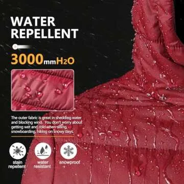 Outdoor Ventures Women's Packable Puffer Jacket - Lightweight Comfort