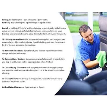 30% Concentrated Vinegar - Eco-Friendly Cleaning & Weeding Solution