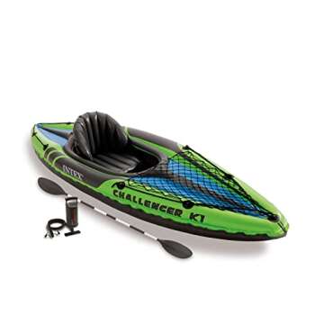 Intex Challenge K1 Inflatable Kayak - Fun for Every Adventurer!
