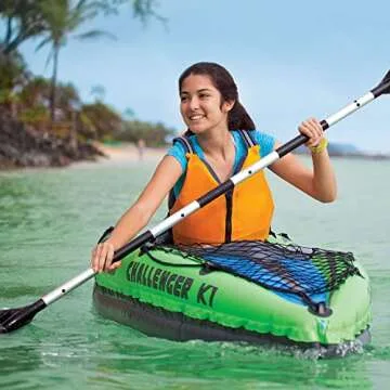 Intex Challenge K1 Inflatable Kayak - Fun for Every Adventurer!
