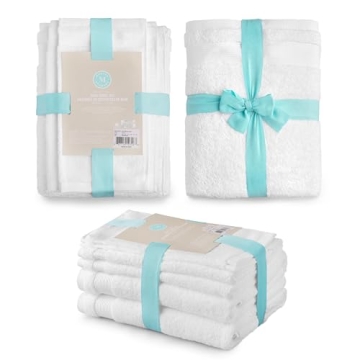 Martha Stewart 6-Piece Cotton Towel Set - Soft & Quick Dry