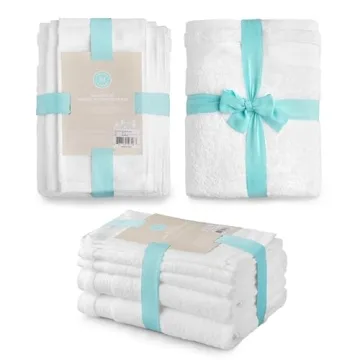 Martha Stewart 6-Piece Cotton Towel Set - Soft & Quick Dry