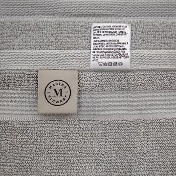 Martha Stewart 6-Piece Cotton Towel Set - Soft & Quick Dry