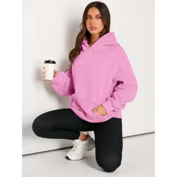 EFAN Women's Cozy Oversized Hoodies for Fall and Winter