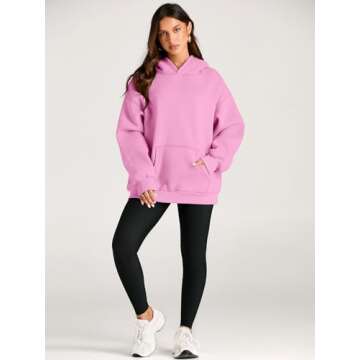 EFAN Women's Cozy Oversized Hoodies for Fall and Winter