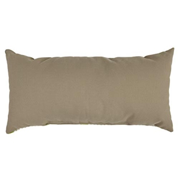 Rivet Casual Outdoor Throw Pillow in Lime 24x12