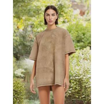 GETUBACK Women's Vintage T-Shirt - Soft Casual Cotton Tee