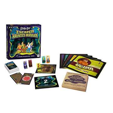 Scooby-Doo: Escape from The Haunted Mansion - Coded Chronicles Game | Adventure Board Game for All A...