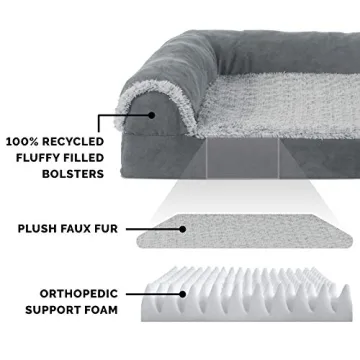 Furhaven Orthopedic Dog Bed - Ultimate Comfort for Large Dogs