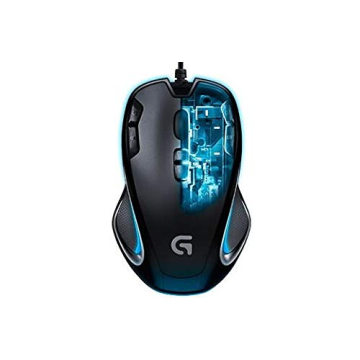 Logitech G300s Wired Gaming Mouse with Programmable Buttons