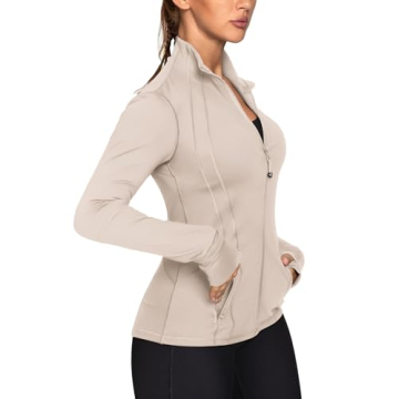 GYM RAINBOW Women's Soft Cottony Running Jacket