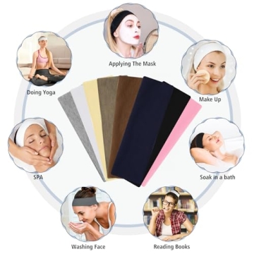 8 Pack Headbands for Women - Stylish & Comfortable Hair Accessories