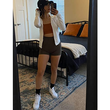 Tanming Women's Full Zip Workout Jacket for Stylish Fitness