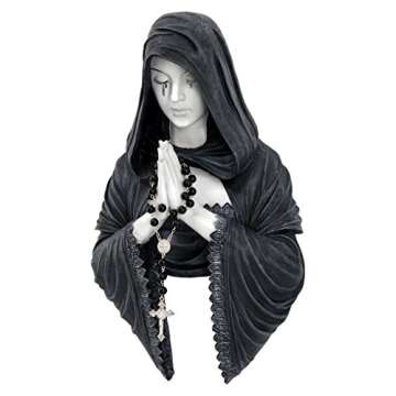 Design Toscano Gothic Prayer Wall Sculpture - Elegant Art