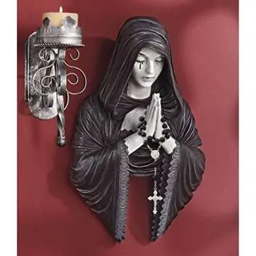 Design Toscano Gothic Prayer Wall Sculpture - Elegant Art