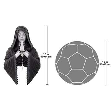 Design Toscano Gothic Prayer Wall Sculpture - Elegant Art