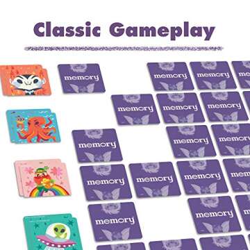 Ravensburger Cute Monsters Memory Game for Kids