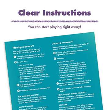 Ravensburger Cute Monsters Memory Game for Kids