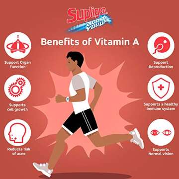 Supligen Vanilla Liquid Meal Supplement for Strength & Energy, 9.87 Oz (Pack Of 12)