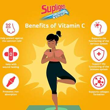 Supligen Vanilla Liquid Meal Supplement for Strength & Energy, 9.87 Oz (Pack Of 12)