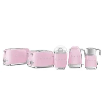 Smeg 50's Retro 4 - slice toaster (Pink)